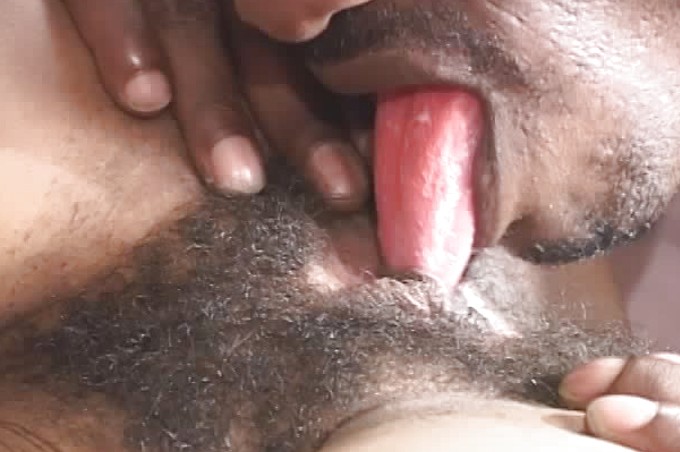 Lisha Takes A Big Black Cock In Her Hairy Pussy